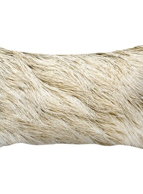 银灰色光滑皮毛纹理壁纸抱枕靠枕腰枕沙发靠垫双面含芯礼物