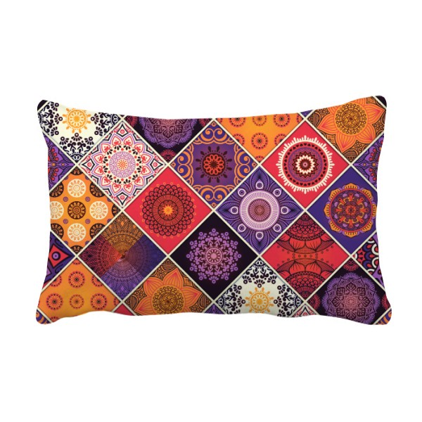 土耳其吉祥如意阿拉伯纹样抱枕靠枕腰枕沙发靠垫双面含芯礼物