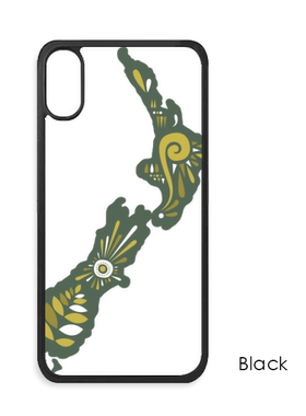 适用于iPhone西兰的绿色植被Xr手机壳max手机保护套678plus硅胶11