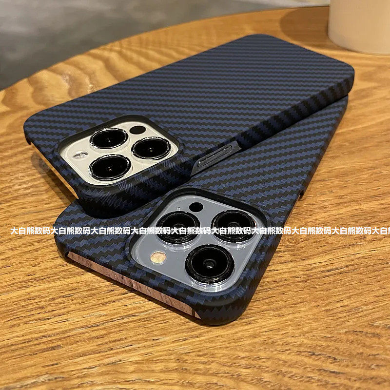 深蓝色pc碳纤维适用iphone13Promax 苹果11/12手机壳x/xr超薄半包,3C数码配件,手机保护套/壳,淘宝优惠券,粉丝福利购,淘宝优惠卷