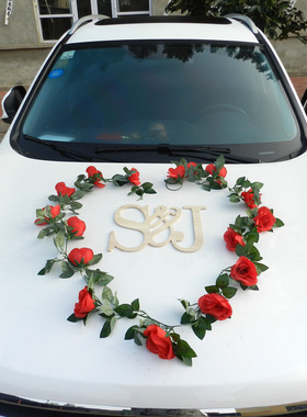 七彩创意婚礼木质挂牌道具摆饰