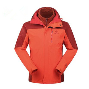 ARCTOS极星户外雪岩冲锋衣 男女三合一抓绒两件套 清仓正品外套