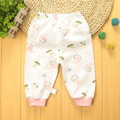 12个月0 新生婴儿春秋裤 1岁 子男女宝宝纯棉打底裤 可开档秋裤