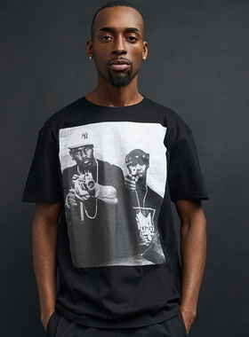 【代购】市井店 Reason x DIPSET 美版潮牌嘻哈街舞滑板BoutItT恤