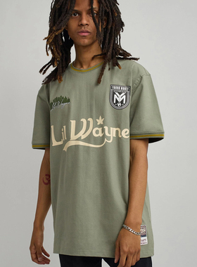 【代购】市井店 Reason x Lil Wayne 美版潮牌嘻哈街舞滑板球服