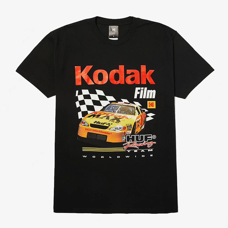 【代购】市井店 HUF x Kodak 美版潮牌嘻哈滑板Photo FinishT恤