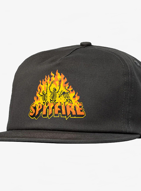 【代购】市井店 Spitfire 美版潮牌嘻哈街舞滑板Hellfire棒球帽