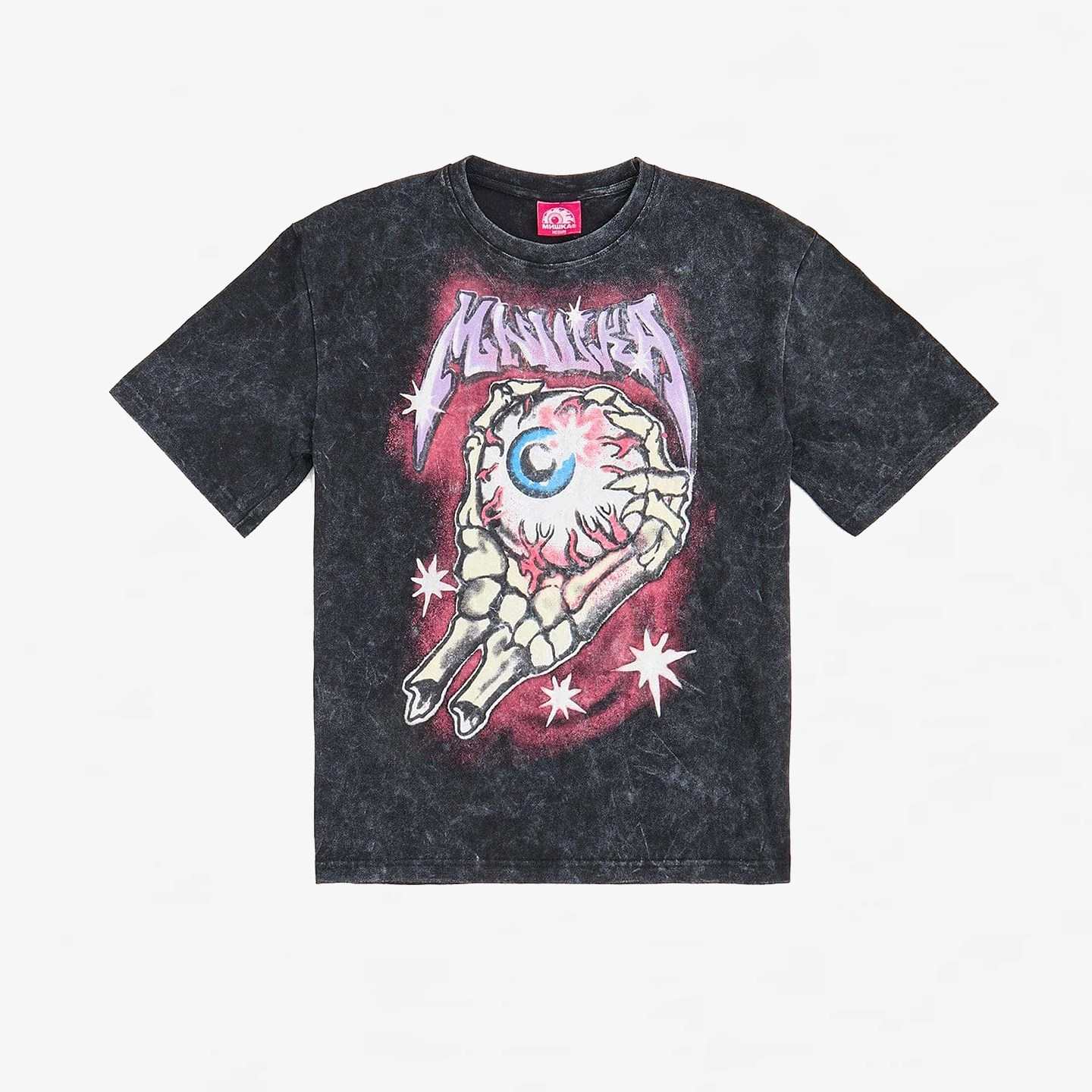 【代购】市井店 Mishka 美版潮牌嘻哈街舞滑板Control印花水洗T恤