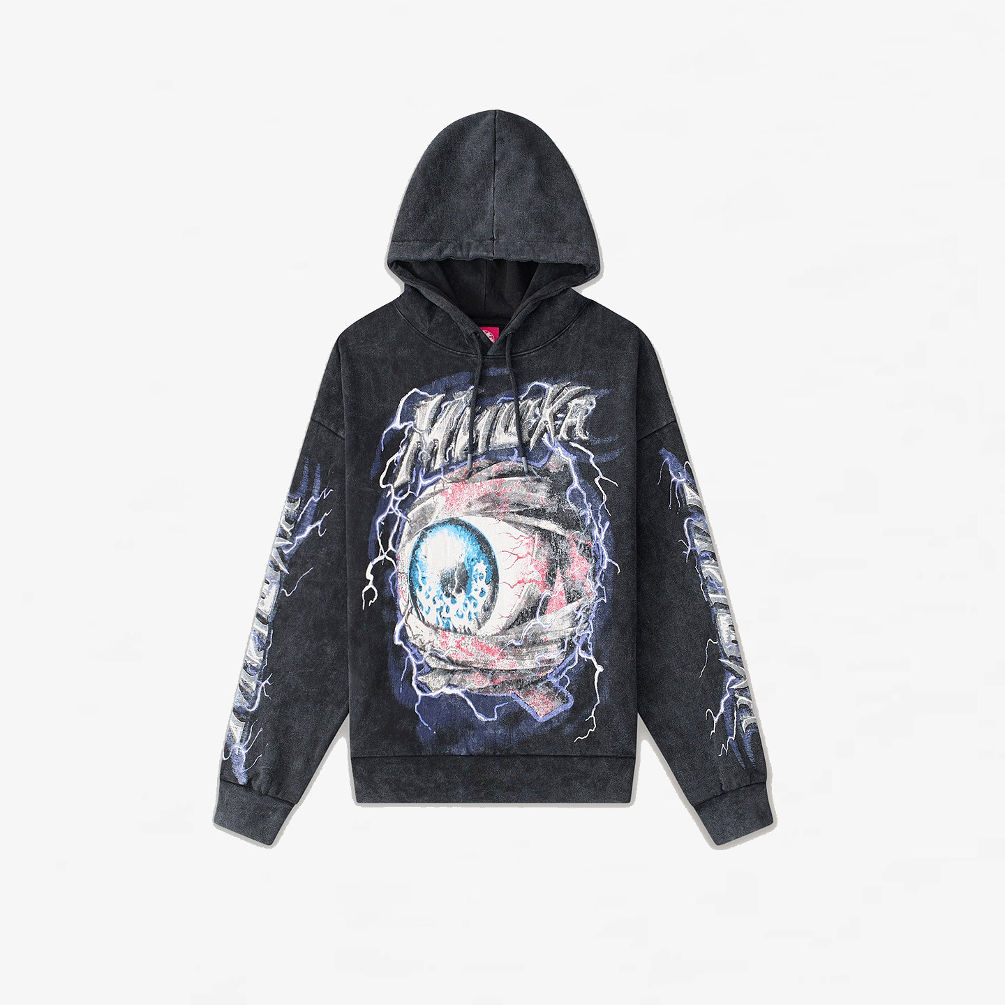 【代购】市井店 Mishka 美版潮牌嘻哈街舞滑板EyeBall水洗卫衣
