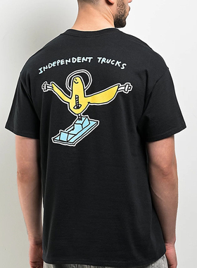 【代购】市井店 Independent 美版潮牌嘻哈滑板Gonz HangerT恤