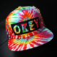 潮牌嘻哈街舞滑板Tie Dye扎染棒球帽 Obey 美版 现货 市井店