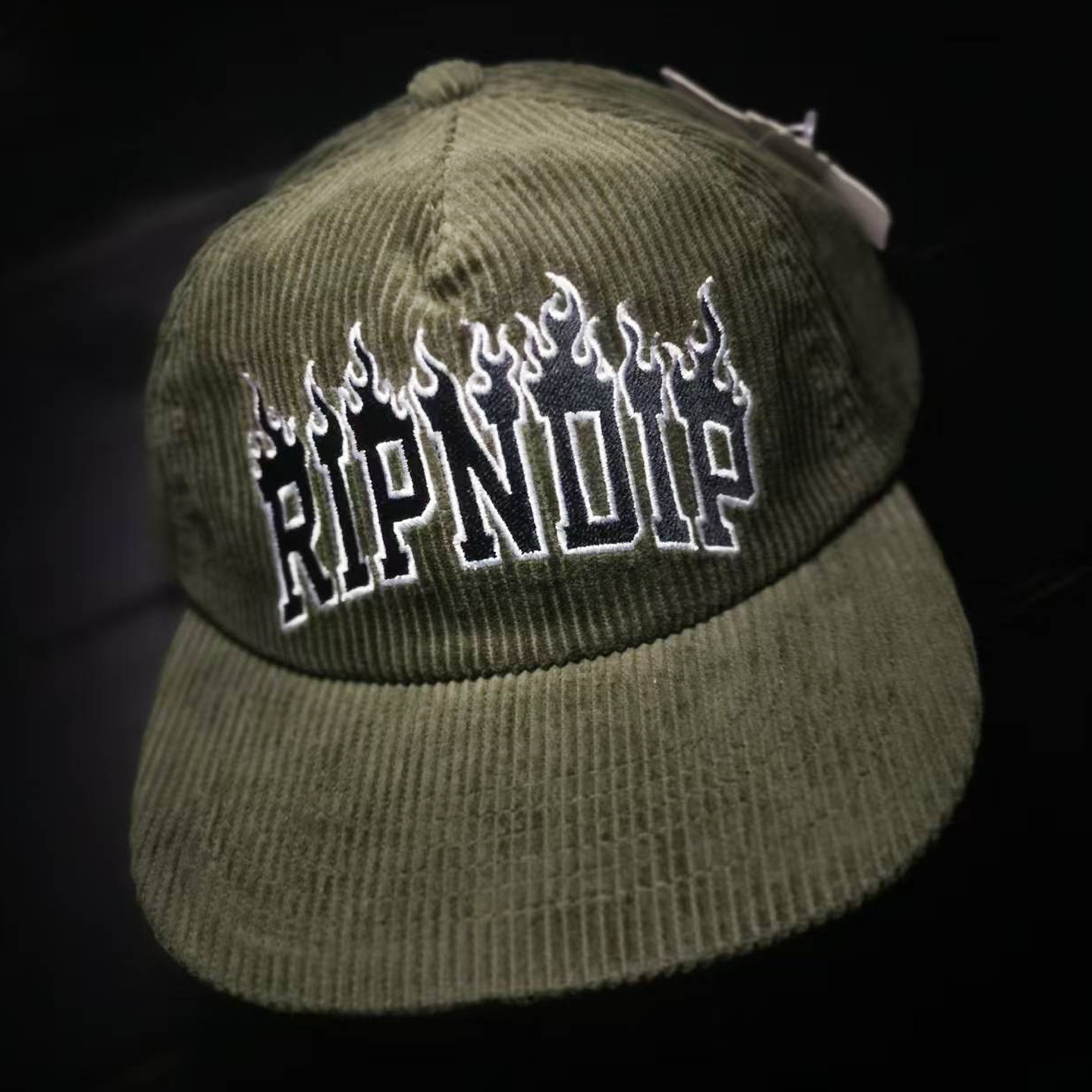 RIPNDIP街头潮流进口条绒棒球帽
