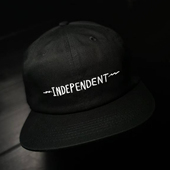 现货 市井店 Independent 美版 潮牌嘻哈街舞滑板Bratrud棒球帽