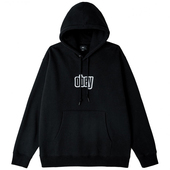 现货 市井店 Obey 美潮嘻哈街舞滑板经典 Logo连帽卫衣帽衫