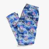 现货 美版 市井店 Pink Dolphin 潮牌嘻哈街舞滑板8 Ball休闲裤