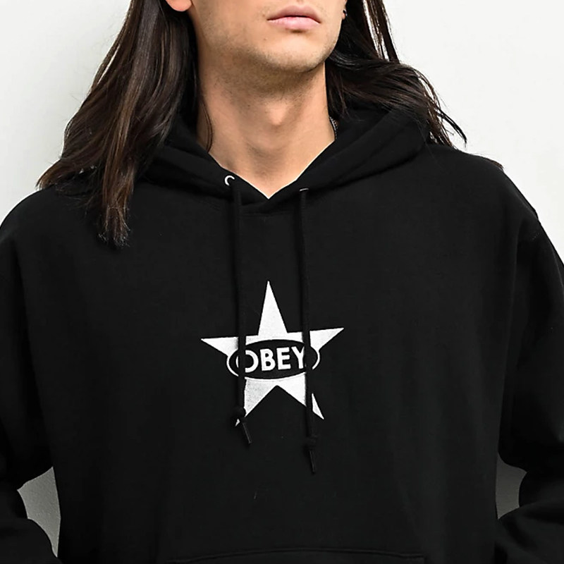 Obey街头潮流进口连帽卫衣
