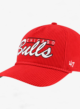【代购】市井店 NBA x '47 Brand 美潮公牛队Double Header棒球帽