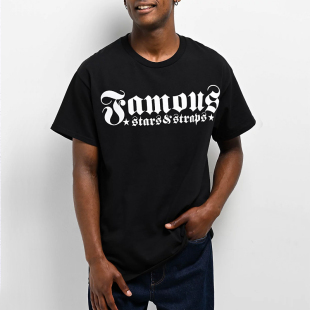 潮牌嘻哈街舞滑板ChinoT恤 市井店FamousStars&Straps美版 代购