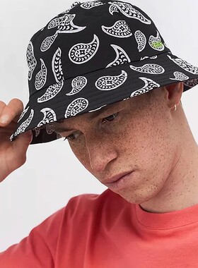 【现货】市井店 Obey 美版潮牌嘻哈街舞滑板Julian腰果花渔夫帽