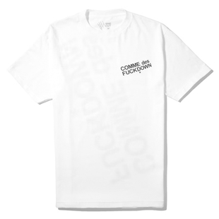 COMME 美国造 市井店 T恤 FUCKDOWN des CUT THE SSUR 现货