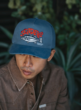 【代购】市井店 Sendero 美版潮牌嘻哈街舞滑板Lunker棒球帽