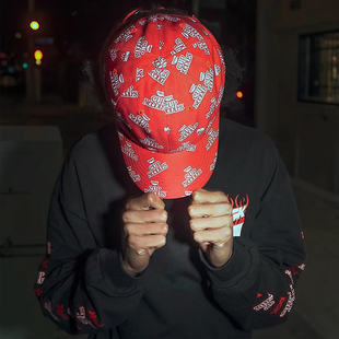 【现货】市井店 DGK x Cup Noodles 美版潮牌嘻哈街舞滑板棒球帽