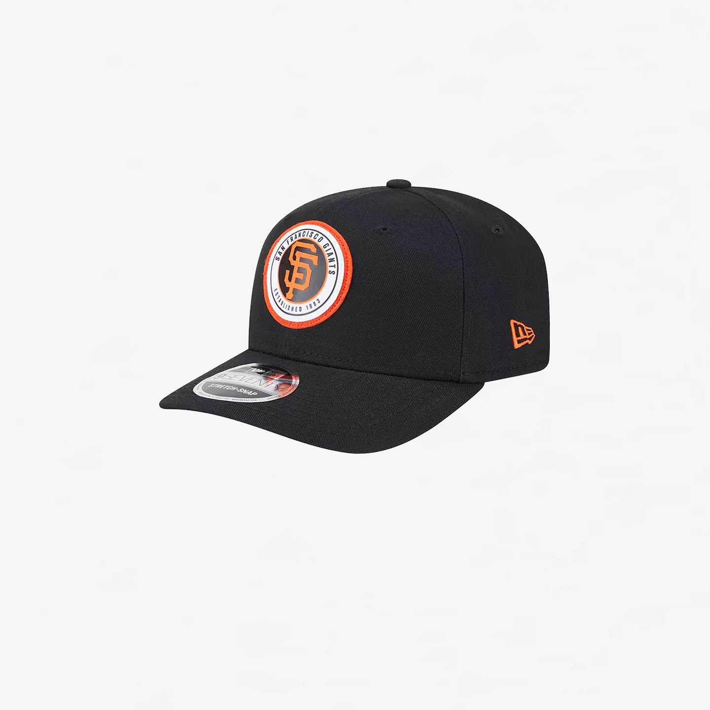 【代购】市井店 MLB x NE 美版潮牌嘻哈巨人队Circle Patch棒球帽