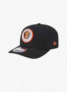 【代购】市井店 MLB x NE 美版潮牌嘻哈巨人队Circle Patch棒球帽