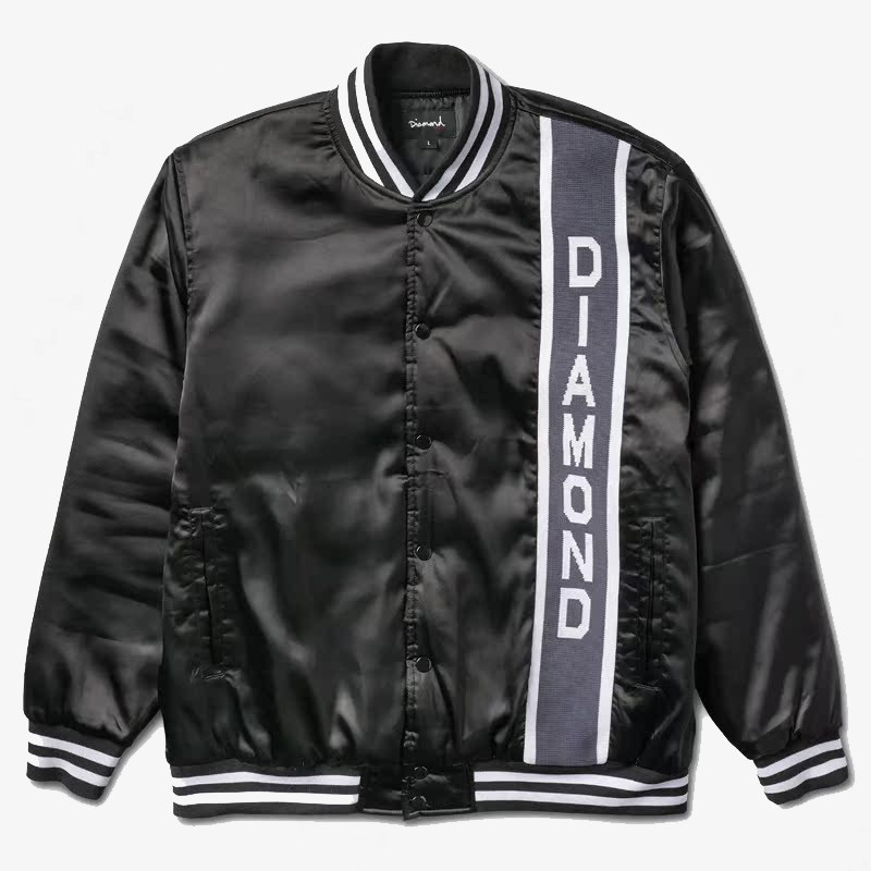 Diamond街头潮流棒球夹克进口
