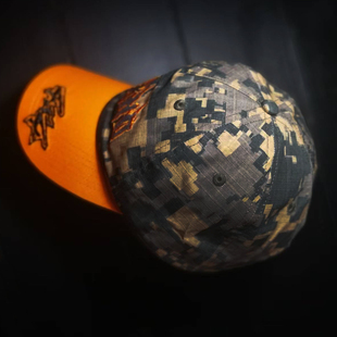 美版 WKND 市井店 潮牌嘻哈街舞滑板4x4Camo弯檐棒球帽 现货