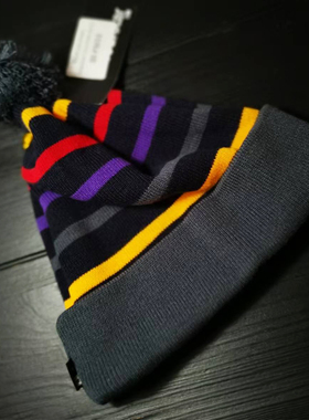 【现货】市井店 Fourstar 美潮嘻哈街舞滑板PomPom毛线帽加拿大产