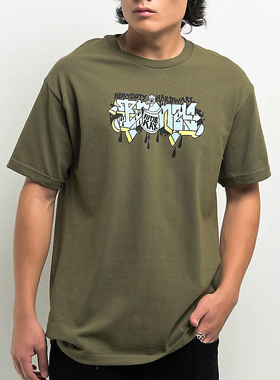 【代购】市井店 Bronze 56K 美版潮牌嘻哈街舞滑板Heavy DutyT恤