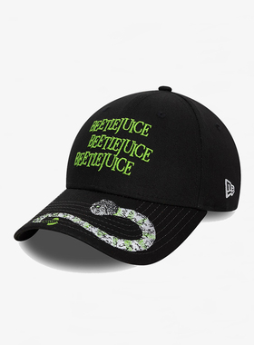 【代购】市井店 Beetlejuice x NE 美版潮牌嘻哈Visor Hit棒球帽