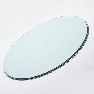钢化玻璃桌面定制餐桌台面定做圆形玻璃长方形茶几餐台面钢化玻璃