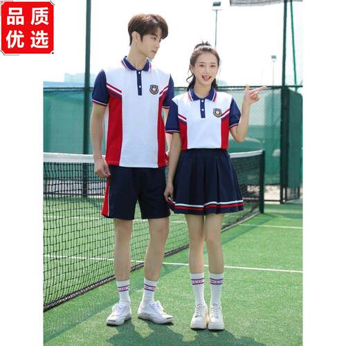班服夏季套装中学生学院
