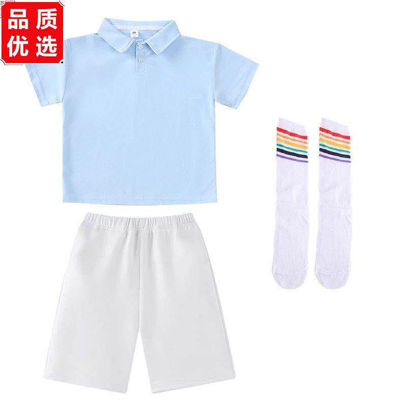 儿童糖果色POLO衫演出服图片