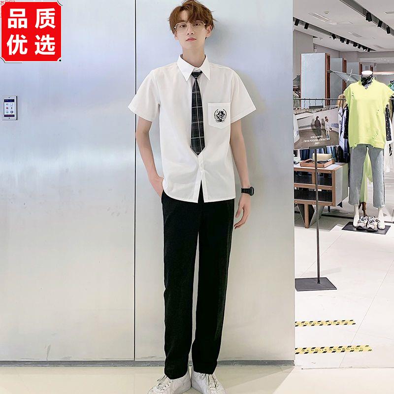 班服夏季套装学院风高中图片