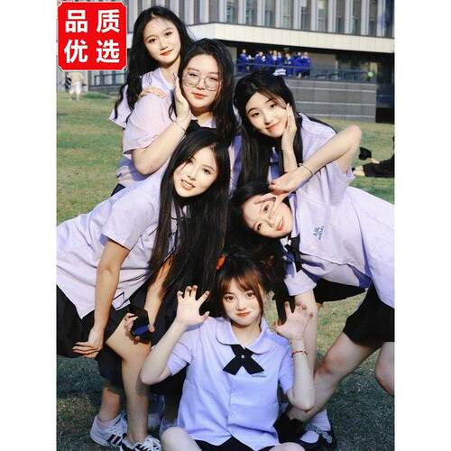 毕业班服女制服泰国娜诺