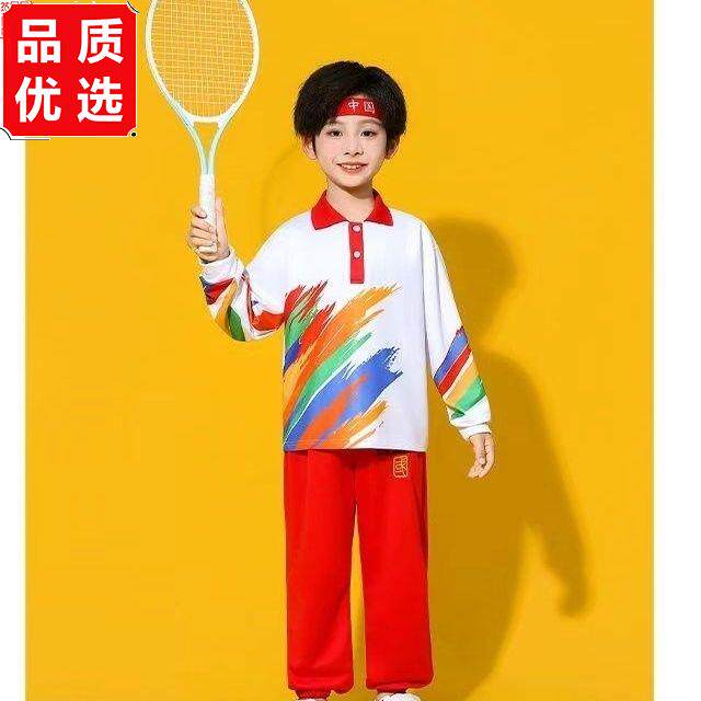 国庆儿童合唱演出服啦啦图片