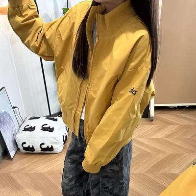 美式复古棒球服外套女春秋新款宽松休闲百搭潮牌情侣开衫夹克上衣