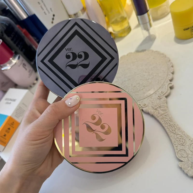 潮盛雅大王气垫保湿提亮奶油肌