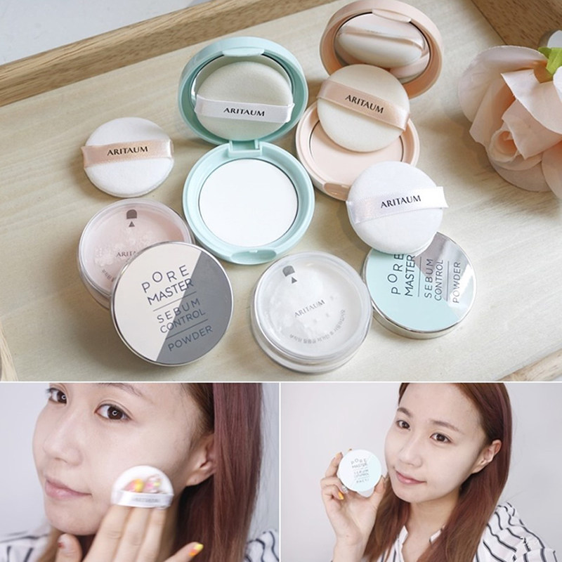 韩国爱茉莉ARITAUM控油散粉饼隐形毛孔定妆蜜粉持久防汗透明清爽|ruв категории Косметика, пудра/порошок - от Buy2taobao.com для оказания профессиональной услуги покупки агента Taobao