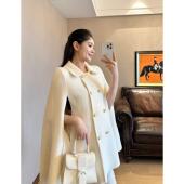 大衣宴会穿新款 PEIPEI佩佩孕妇装 高级感毛呢外套宽松日系秋冬装