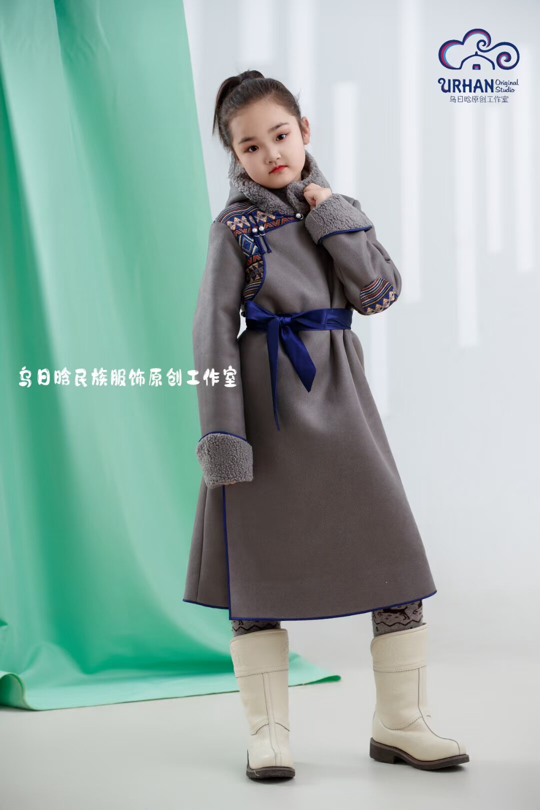 suunai外套手工皮毛一体