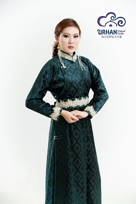 民族风宽松纯色收腰手工