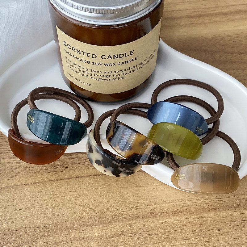 优雅小弯月~韩国FRANCE高马尾发圈扎发绳  法式简约百搭盘发头绳,饰品/流行首饰/时尚饰品新,发饰,淘宝优惠券,粉丝福利购,淘宝优惠卷