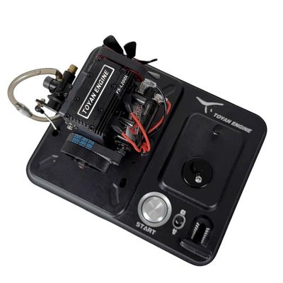 拓阳FS-L200A双缸发动机全金属模型甲醇燃油微型迷你引擎机械玩具