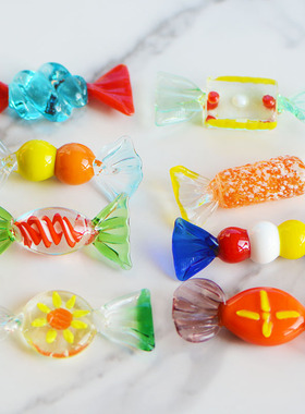 琉璃玻璃糖果摆件创意节日礼物