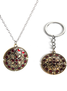 艾尔登老头环周边项链钥匙扣神祇的传说护符盾牌书包挂件礼物法环