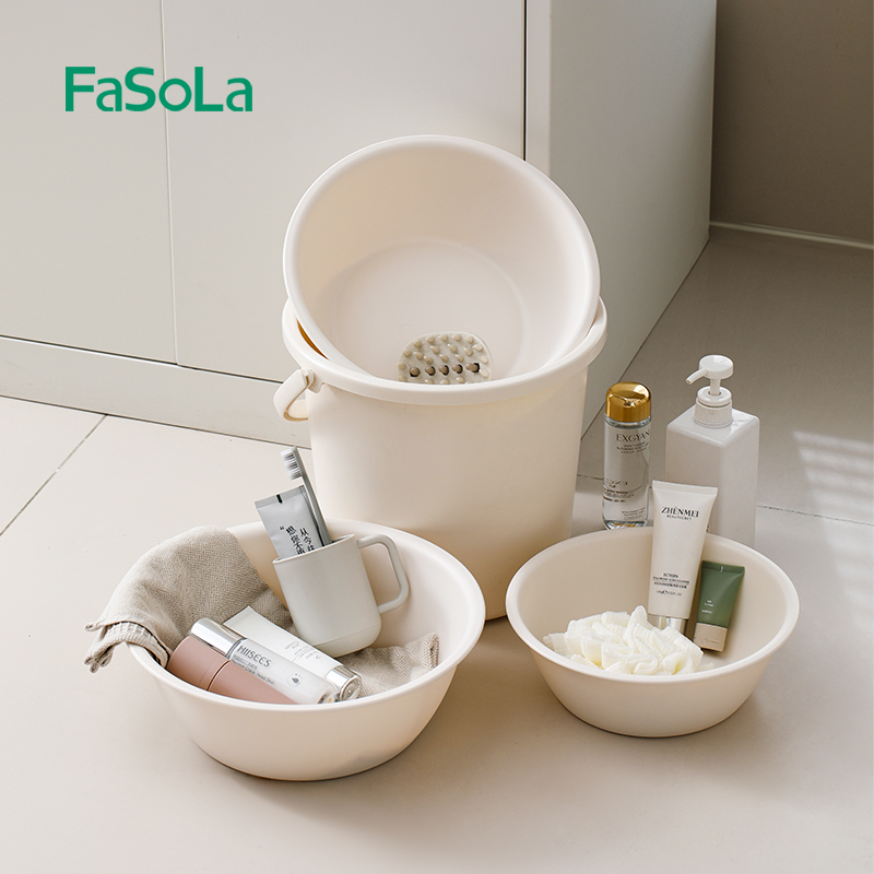 FaSoLa水桶家用洗衣桶脸盆套装